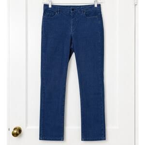 J. McLaughlin Blue Corduroy Pants Women’s Size 6 Stretch Straight Leg